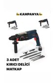 Maxplus Darbeli matkap kırıcı delici 3 adet thumbnail 1