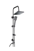 Tema tepe duş seti siyah tepe yağmurlama thumbnail 2