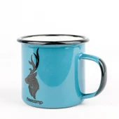 FreeCamp Campers Emaye Mug 350ml-MAVİ thumbnail 2