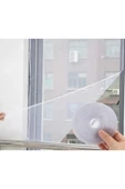 GenelTedarik Sineklik Yıkanabilir Pencere Sinekliği Cırt Bantlı Yapışkanlı 130cm X 150cm-swatter-windows thumbnail 5