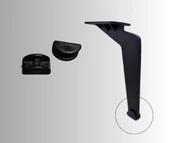 10'lu Siyah Koltuk Ayak Papucu, Patiği, Parke Koruyucusu thumbnail 2