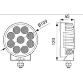 HELLA TR3000 VALUEFIT 9 LED SİS LAMBASI thumbnail 3