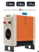 2000W-5000W 3.5 Litre Tank Webasto Tip 5Kw Çanta Tipi Dizel Isıtıcı 12/21V Kamp Sobası thumbnail 3