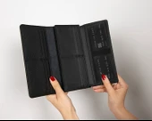 Novira Deri Cüzdan-SİYAH thumbnail 3