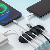 16'lı Çok Kanallı Yapışkanlı Kablo Sabitleyici Seti thumbnail 2