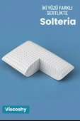 Viscoshy Solteria Çift Yüzey Farklı Sertlikte Ortopedik Visko, Lüks, Visco Yastık thumbnail 1