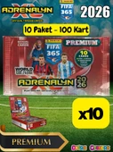 Panini FIFA 365 Adrenalyn XL 2026 Premium Kart (10 Paket) - Futbolcu Kartları - Trading Oyuncu Kartı - Fifa Oyuncu Kartı thumbnail 1
