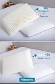 Viscoshy Solteria Çift Yüzey Farklı Sertlikte Ortopedik Visko, Lüks, Visco Yastık thumbnail 4