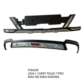 AUTOGP Chery tiggo 7 promax ön ve arka tampon koruma difüzör plastik 2024+ thumbnail 2