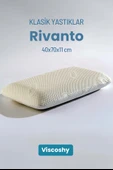 Viscoshy Rivanto Uzun Klasik Premium Gelişmiş Ergonomik Ortopedik Visko, Lüks, Visco Yastık thumbnail 1