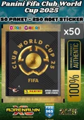Panini FIFA Club World Cup 25 Sticker (50 Paket) - Fifa Dünya Kupası 2025 Trading Futbolcu Sticker Panini - Panini Stick thumbnail 1