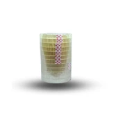 12mmX66M Şeffaf Selefon Bant (Selo)  / Boyut: 12 mm Genişlik x 66 Metre Uzunluk Renk	Şeffaf (Transparan) - 12 ADET thumbnail 3