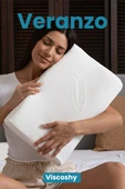 Viscoshy Veranzo Premium Gelişmiş Ergonomik Ortopedik Visko, Lüks, Visco Yastık thumbnail 2