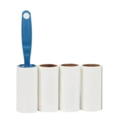 4 Yedekli 240 Yaprak Tüy ve Toz Toplama Rulosu thumbnail 2