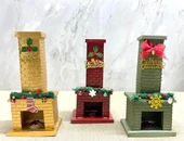 Noel Temalı Polyester Şömine Tütsülük İk023 thumbnail 1