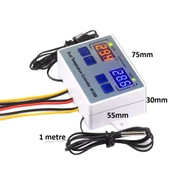 Yate10 W1088 AC 220V 10A Çift Kontrollü Termostat thumbnail 4