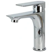 Lüks Sabit Lavabo Bataryası Tek Kollu Musluk – Su Tasarruflu Banyo & Mutfak Uyumlu thumbnail 1