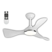 Cata Cenevre Ledli Tavan Vantilatörü Beyaz (Kumandalı) CT-3000 thumbnail 1