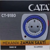 Cata CT-9180 Mekanik Yeni Nesil Minimal Tasarım Zaman Saati CT-9180 thumbnail 1