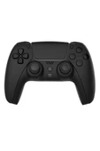 P4 Plus Bluetooth Titreşimli Ps4/ps5 Uyumlu Pc Telefon Joystick Kablosuz Oyun Kolu Siyah thumbnail 1