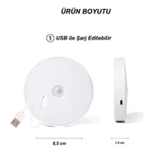 Şarjlı Sensörlü Gece Led Lambası Egonex thumbnail 3