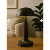 Enseb Cata Ct 8428 Lizbon Siyah Kasa Antik Şarjlı Masa Lambası thumbnail 3