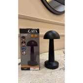 Cata Ct 8428 Lizbon Siyah Şarjlı Masa Lambası thumbnail 2