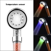 3 Adet Tasarruflu Boncuklu Ledli Duş Başlık-pil Veya Elektrik Gerekmez Kinetik Enerjili thumbnail 3