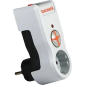 Tunçmatik Akım Korumalı Priz Tekli Beyaz thumbnail 1