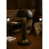 Enseb Cata Ct 8428 Lizbon Siyah Kasa Antik Şarjlı Masa Lambası thumbnail 2