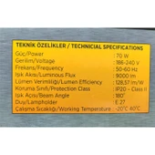 Cata CT-3010 Meltem 70W Ledli Tavan Vantilatörü Kumandalı thumbnail 4