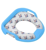 Softy Jumbo Kids Çocuk-bebek Yanlardan Tutmalı Yumuşak Süngerli Klozet Kapağı Adaptörü thumbnail 1