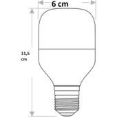 Kılıçaslan Shop Ct-4329 15w/6500k Led Ampul Beyaz thumbnail 2