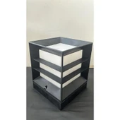 Kare Küp Bahçe Aydınlatma Armatürü, Set Üstü Dekoratif Duvar Aplikasyonu thumbnail 2