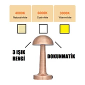 Cata Rio Şarjlı Masa Lambası CT-8434 Tek Anahtarla 3 Renk CT-8434 thumbnail 2