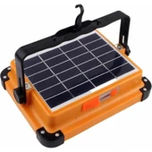 Noas 200W Portatif Taşınabilir Şarjlı Solar LED Projektör Dimlenebilir Işık YL71-0209-S thumbnail 4