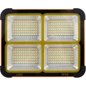 Noas 200W Portatif Taşınabilir Şarjlı Solar LED Projektör Dimlenebilir Işık YL71-0209-S thumbnail 2