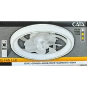 Cata CT-3010 Meltem 70W Ledli Tavan Vantilatörü Kumandalı thumbnail 3