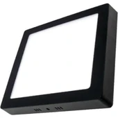 Cata Sıva Üstü Kare LED Armatür Siyah Gövde 18W 3200K Günışığı CT-5236-G thumbnail 1