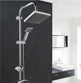 Rain Duş Robotu Tepe Duş Seti Duş Başlığı Sistemi Seti Yağmurlama Duş Robotu Fonksiyonel Duş Robotu thumbnail 2