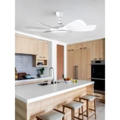 Teknikerelektrik Cata CT-1157 Fırtına 122W 3 Renk Vantilatör Dimlenebilir LED Armatür thumbnail 5