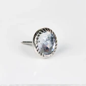 Febko Dekoratif Parlak Taşlı Kabara Raptiye 17 mm - 50 adet thumbnail 1