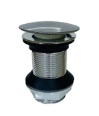 Pop Up Krom Kaplama Bas Aç Lavabo Sifonu Gideri thumbnail 1