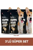 Happy Hour Anti-Aging Collagen Köpek Ödül Maması 3lü Fırsat 3x60gr thumbnail 2