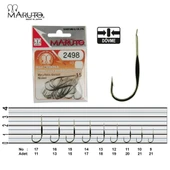 Maruto 2498 Maru-Kaizu Doutsuki Olta İğnesi  Black Nickel NO:14 thumbnail 7