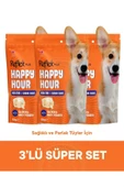 Happy Hour Healthy & Shiny Coat Parlak Tüyler için Destekleyici Köpek Ödül Maması 3lü Fırsat thumbnail 2