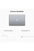 Macbook Pro 13.3" M2 10c Gpu 8 Gb 512 Gb Ssd Uzay Grisi thumbnail 8