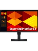 Samsung Essential 24" S4 LS24D400GAUXUF 5Ms 100Hz Full HD IPS Pivot Monitör thumbnail 1