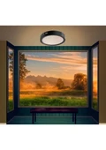 Cata 30W Yuvarlak Sıva Üstü LED Armatür Siyah Kasa Günışığı CT-5238 thumbnail 2