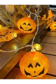 MAGICLEDCORNER Halloween Balkabağı Led Işık Pilli thumbnail 2